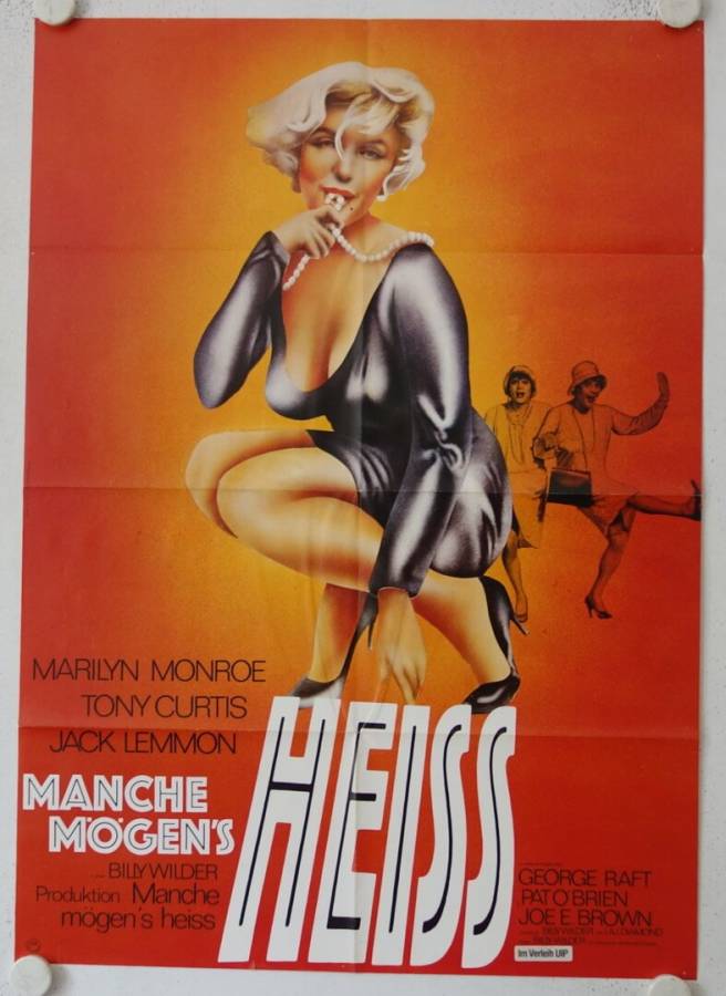 Some like it hot re-release german movie poster